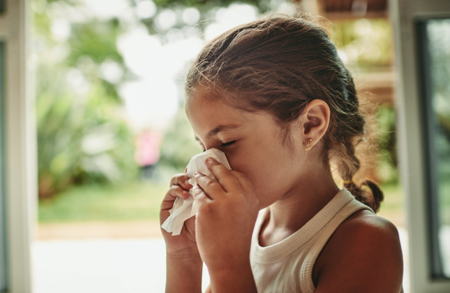 Temporada de gripe en niños