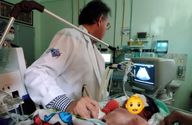 El bebé que ha medido más de 59 centímetros al nacer
