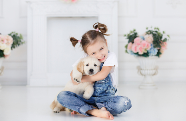beneficios que aportan los perros a los niños