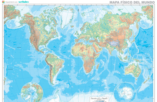 Encuentra aquí el mejor mapamundi político ✓ Mapa del mundo político con  nombres y mudo ✓ Bue…