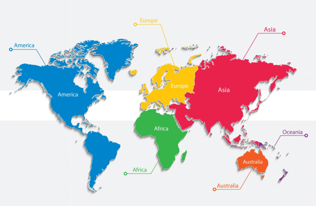 Mapamundi: 7 mapas del mundo para descargar e imprimir