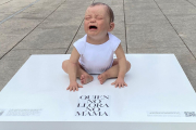 Bebé gigante en el Museo Reina Sofía