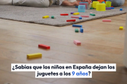Los niños españoles cada vez dejan de jugar antes: alrededor de los 9 años dejan de jugar con juguetes y se pasan a los dispositivos electrónicos y la actividad física. ¿Se acorta cada vez más la infancia?