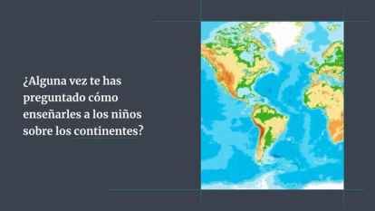 Los continentes del mundo explicados para los niños