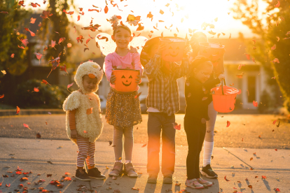 Planes de Halloween con niños