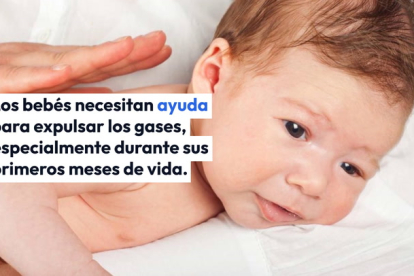 Los bebés tienden a acumular gases que no saben cómo expulsar. Por eso es muy importante que les ayudemos a hacerlo. Veamos algunos consejos para ello.