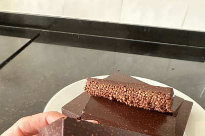 Turrón de chocolate saludable de Jéssica Gutiérrez