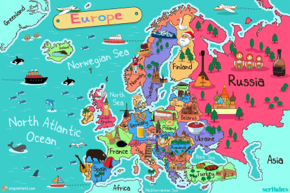 Mapa cultural de Europa