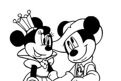 Mickey y Minnie se van de fiesta