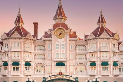 Uno de los hoteles de Disneyland Paris