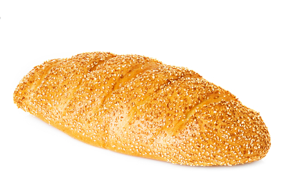 Hogaza de pan con sésamo