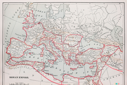 Mapa político del Imperio romano