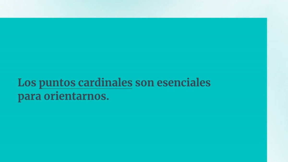 ¿qué Son Los Puntos Cardinales Explica A Los Niños Cómo Ubicarlos 