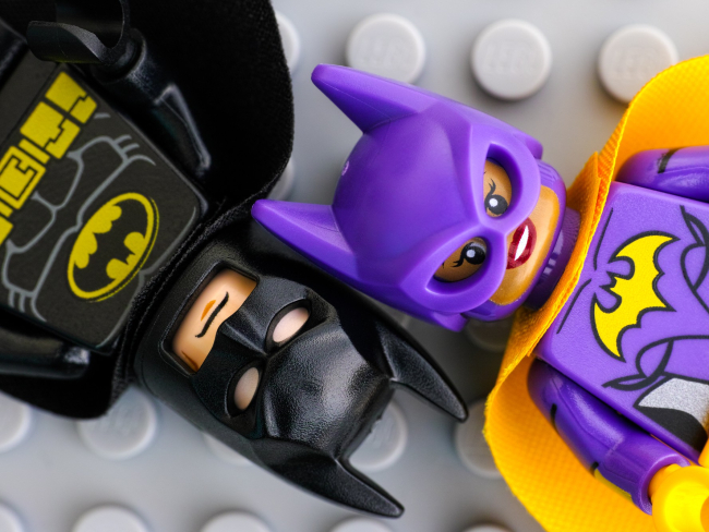Batman y batwoman de lego (Foto: depositphotos)