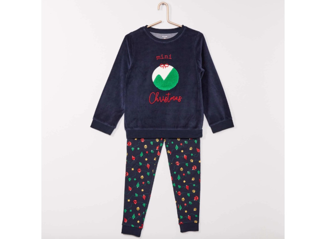 Pijama navideño de Kiabi