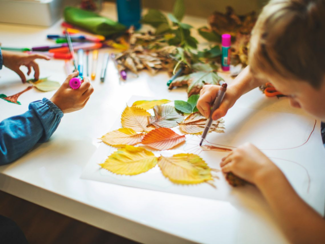 20 ideas diferentes para pintar con niños