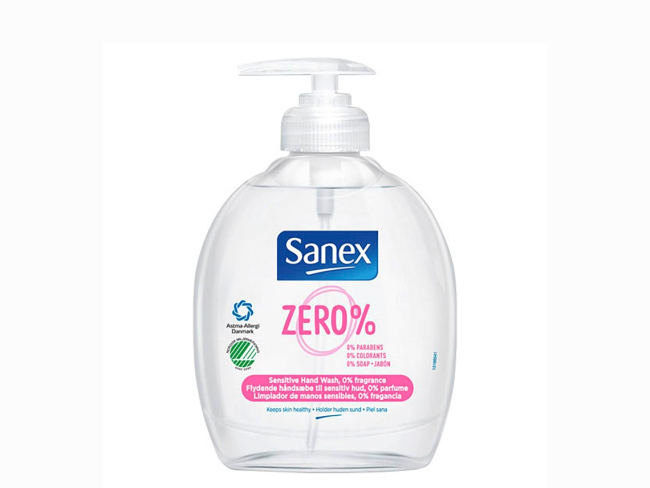 Jabón Zero% de Sanex