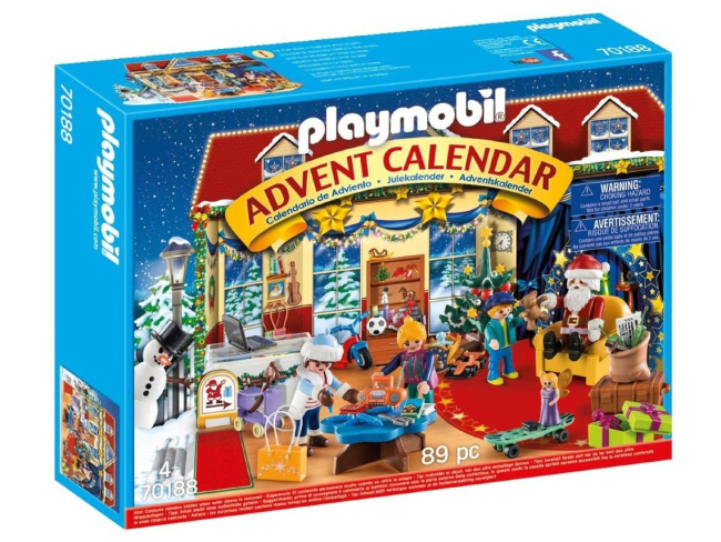 Calendario de adviento de Playmobil