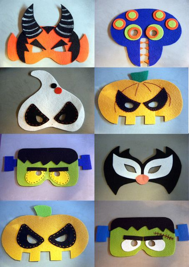 Ideas para hacer máscaras para Halloween, paso a paso