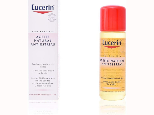 Aceite natural antiestrías de Eucerin