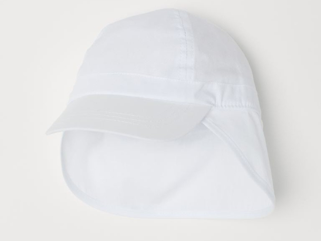 Gorra blanca de H&M