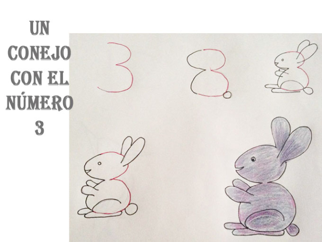  Cómo hacer dibujos con números  ¡saldrán animales perfectos!
