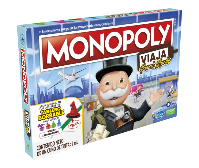 Monopoly viaja por el mundo, de Hasbro
