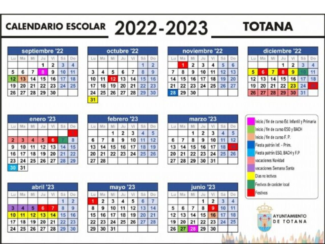 Calendario Escolar 2022 2023 En Navarra Blue IMAGESEE