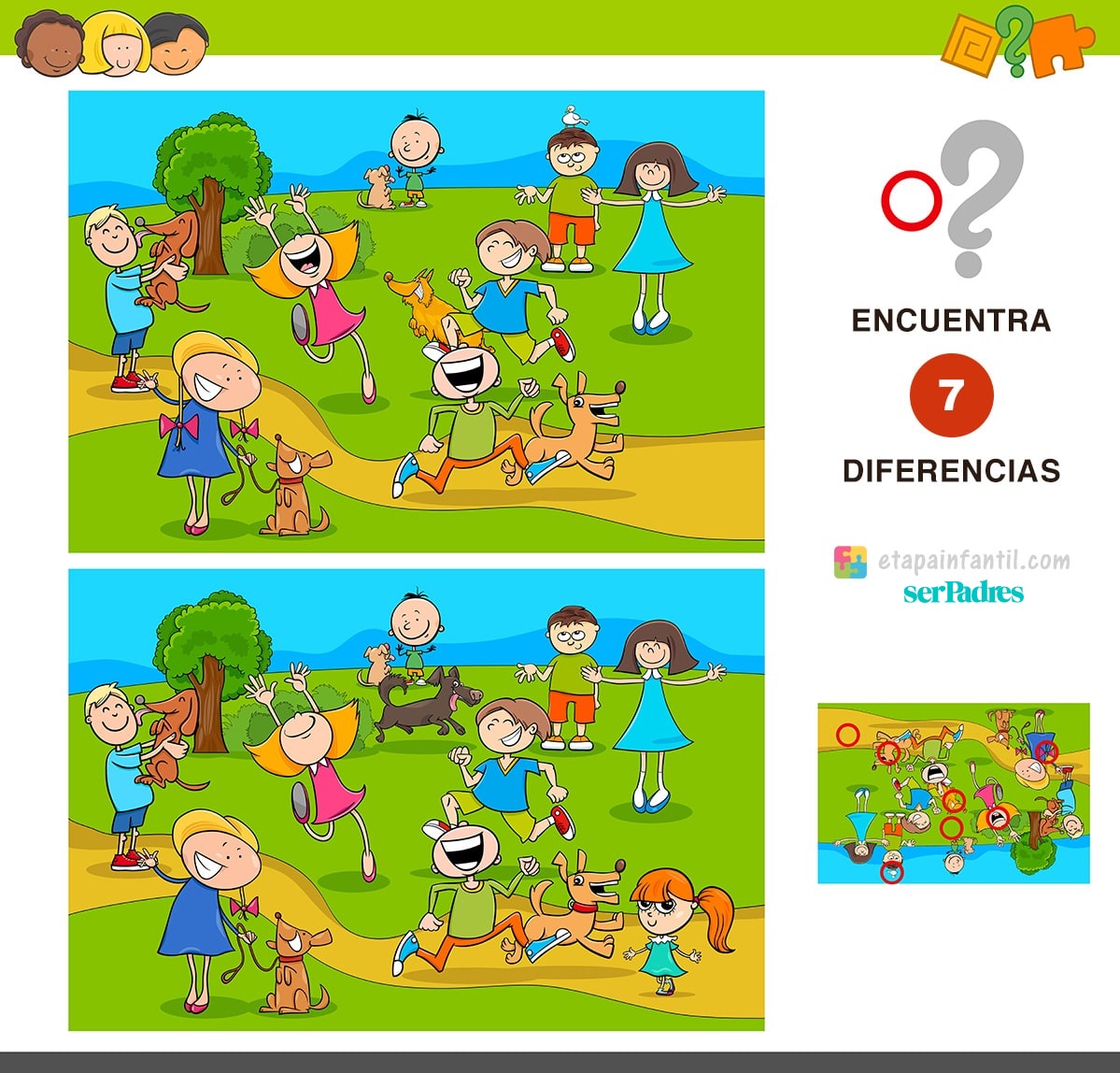 Encuentra las differencias Para Niños +5Años +300 Diferencias: Libro De  Juegos - Encuentra Las Diferencias - Para Niños De 5 a 8 Años, Niña y Niño  - Libro De Actividades Para Niños (Paperback) 