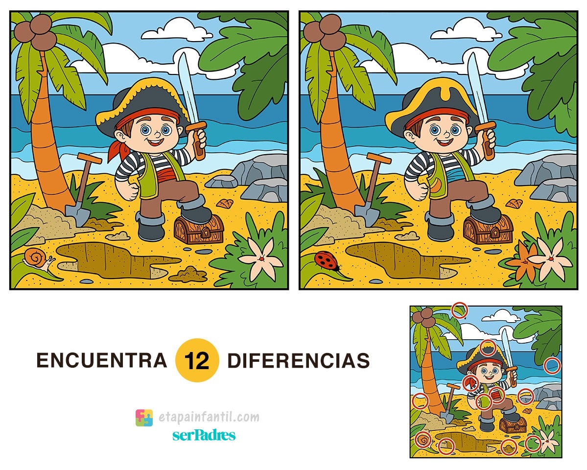 Encuentra las differencias Para Niños +5Años +300 Diferencias